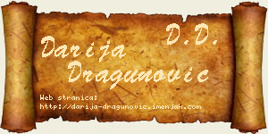 Darija Dragunović vizit kartica